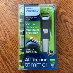 Philips Norelco Multigroomer All-in-One Trimmer 5000, New & Never Used